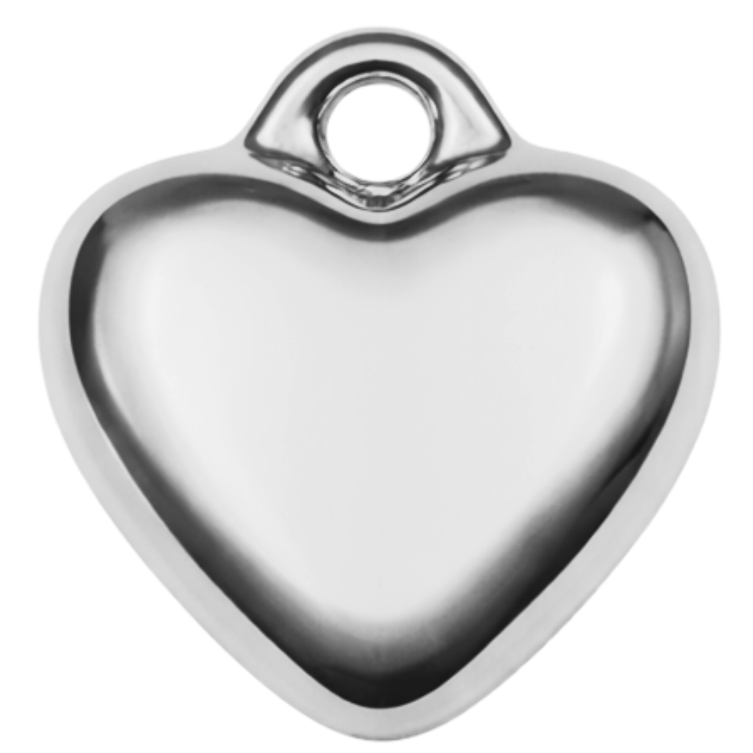 Charms – Serce - Silver