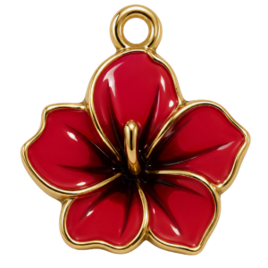 Charms - kwiatek hawajski