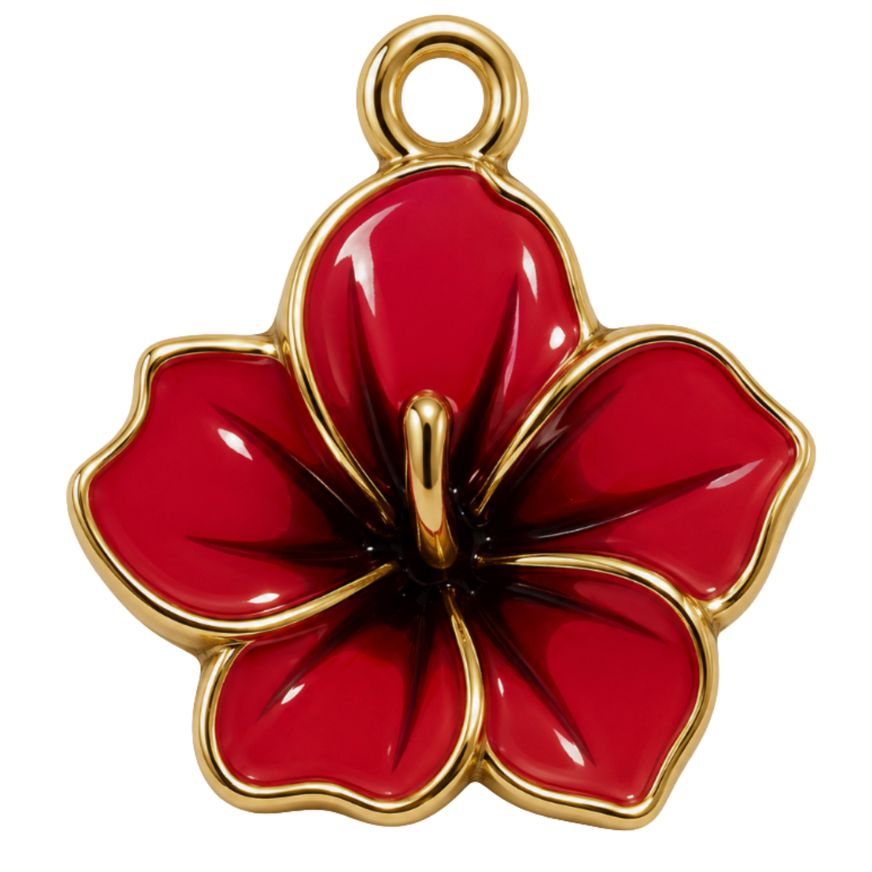 Charms - kwiatek hawajski